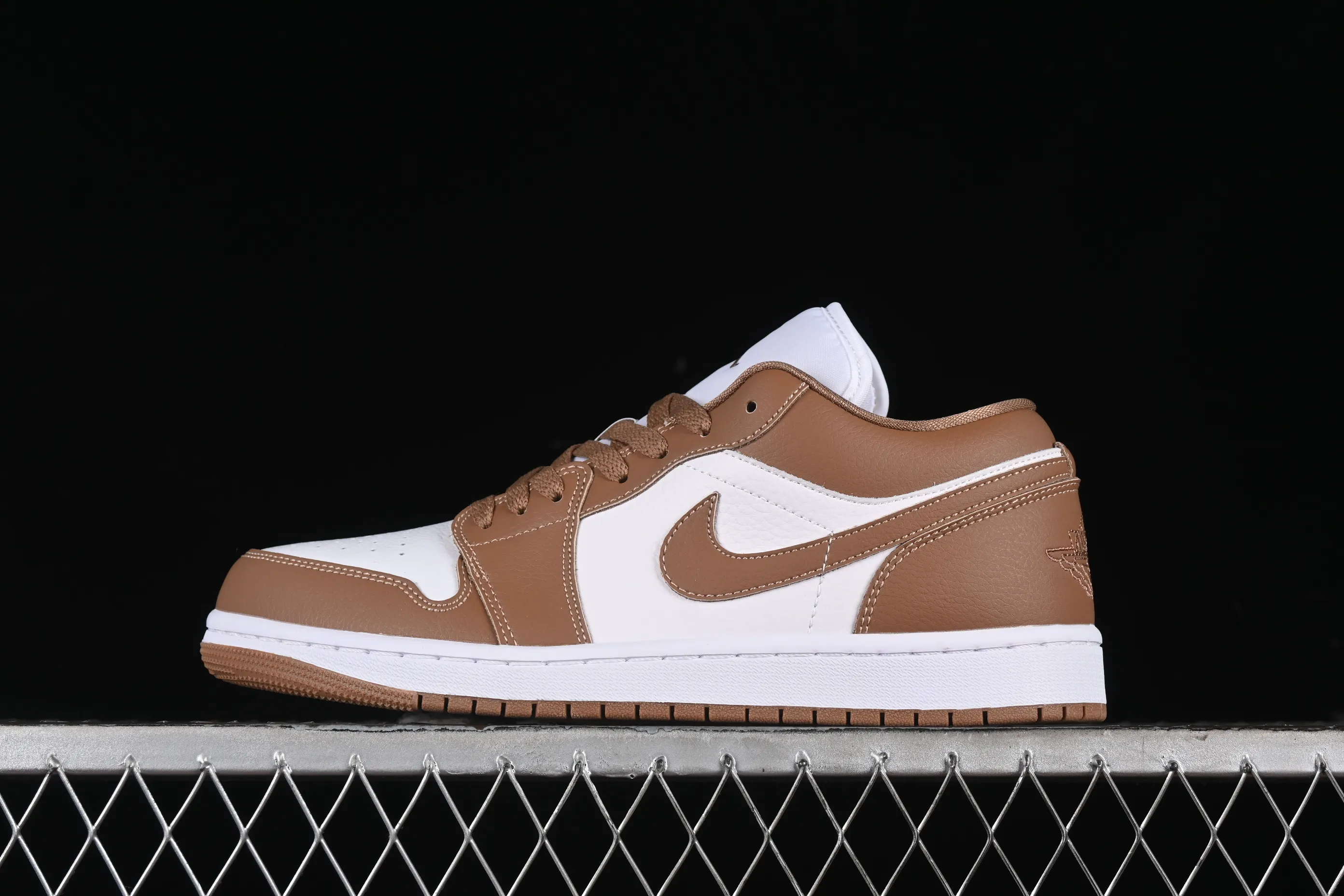All categories Air Jordan Jordan series basketball shoes Air Jordan 1 Low Air Jordan 1 Low AJ1 Joe 1 white brown low-top cultural casual sneakers DC0774-202